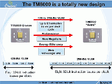 Zmny TM8000 vi pedchozmu modelu