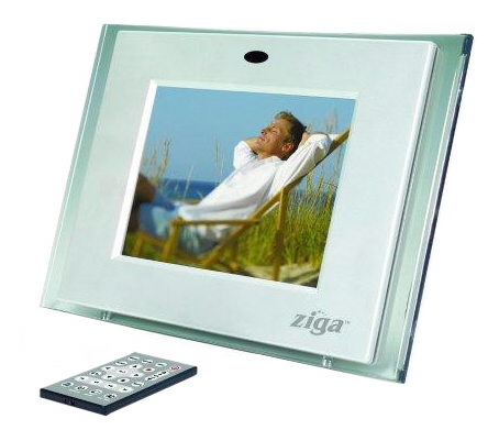Ziga digital picture frame photos
