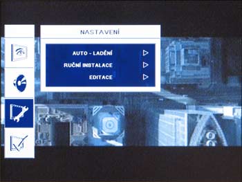 LCD TV ECG 20 LC 12  - menu