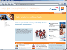 Screenshot www.eurotel.cz (27.5.2004 9:30)
