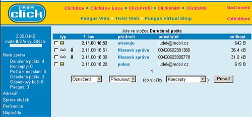Paegas Click ClickBox