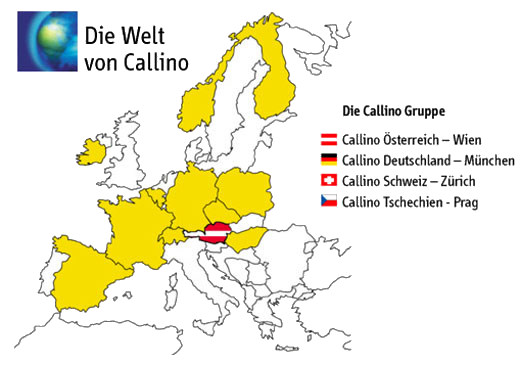 Aktivity firmy Callino v Evrop
