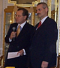 Ed Kingman (vlevo) a Alexander Winkler (vpravo)