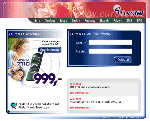 Login do eurotelch strnek