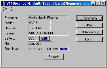 Nokia 7110 explorer