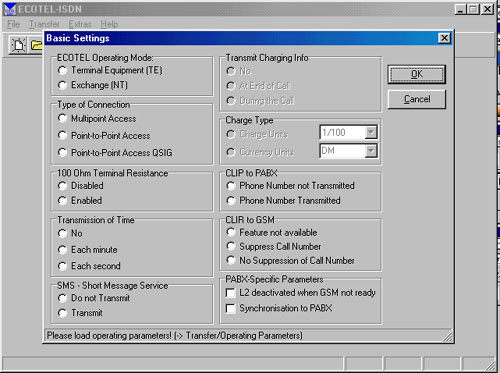 Ecotel ISDN-dodvan software