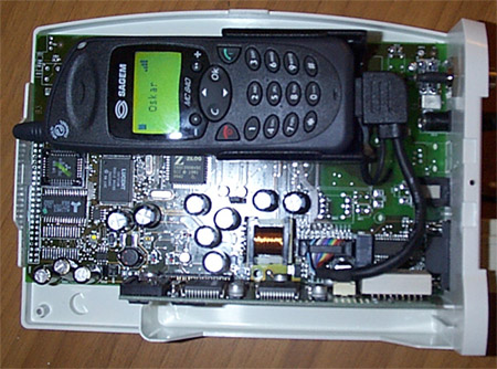 GSM brna Sagem Telsat II ISDN-vnitek