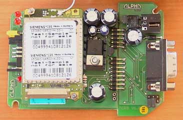 Siemens MC35 v GSM modemu Alphatel