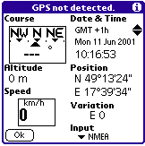 GPS info