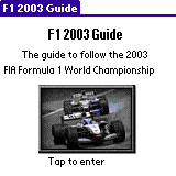 Nhled aplikace F1 2004 Guide & Schedule 2.01