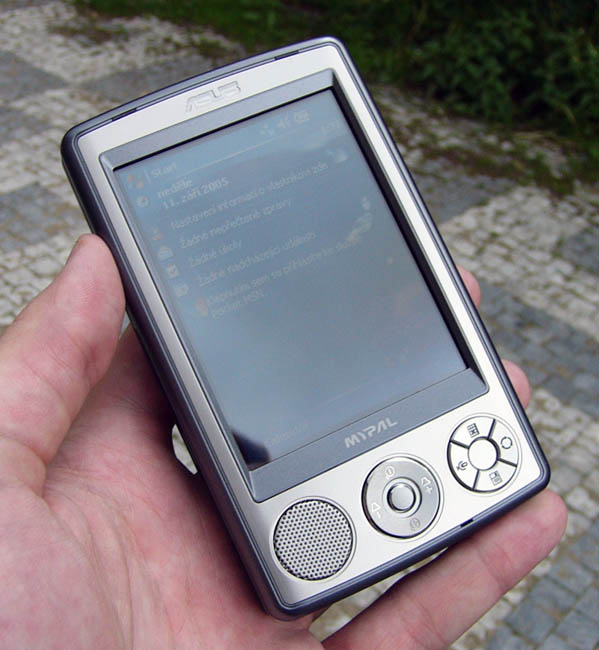 Velk test GPS PocketPC
