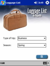 Luggage List