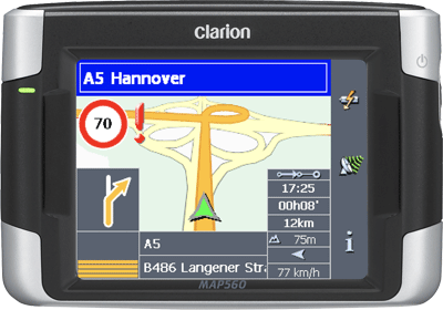 Navigace Clarion