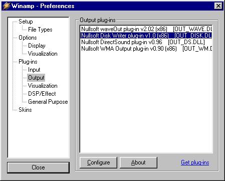 Winamp Decoder