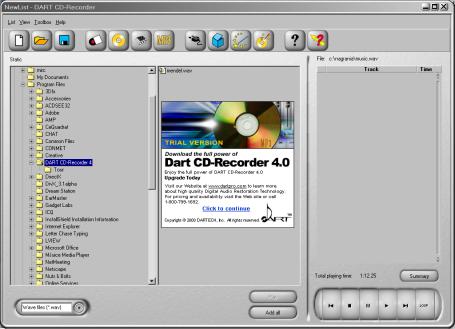 DART CD Recorder 4