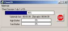 CloneCD - prbh koprovn