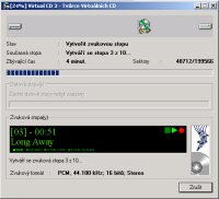 Virtual CD - prbh koprovn