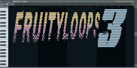 Fruity Loops 3.x Piano Roll