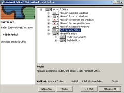 Office 2000 - instalace (aktualizace)