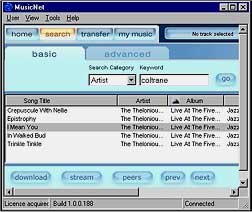 Screenshot MusicNetu