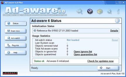 Ad-aware 6.0 Plus