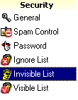 ICQ Lite - zsadn novinka je pidn Invisible/Visible listu