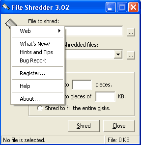 File Shredder