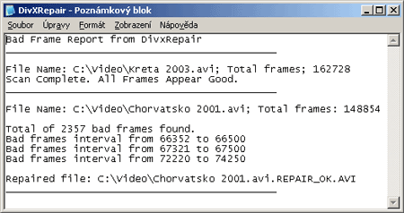 Jak opravit AVI