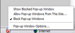 Pop-up Blocker