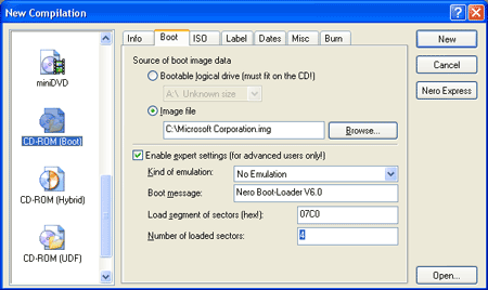 CD Windows XP v. SP2