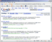 Prosted Google Desktop Search