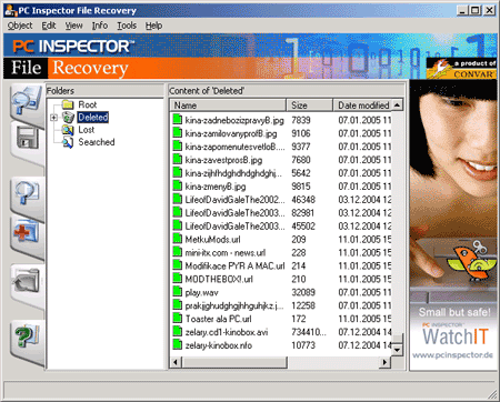 PC Inspector File Recovery