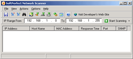 SoftPerfect Network Scanner