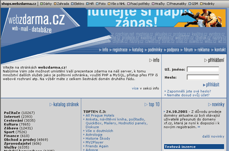 Webzdarma.cz