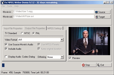 Fx MPEG Writer 