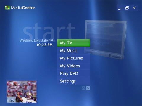 Nov operan systm Microsoftu ponese oznaen Media Center Edition
