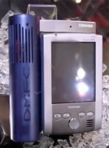 PDA od Toshiby s technologi napjen DMFC