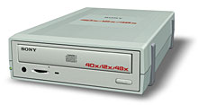 USB 2.0 CD-RW drive SONY CRX1950U