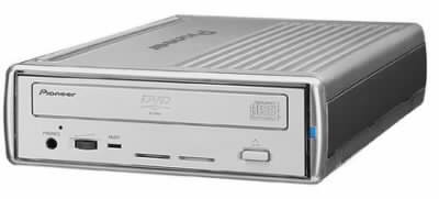 Extern DVD-R/RW mechanika Pioneer DVR-S502