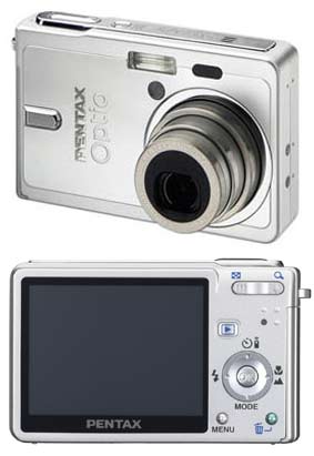 Digitln fotoapart Pentax Optio S6