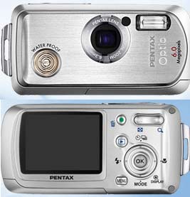 Digitln fotoapart Pentax Optio WPi 