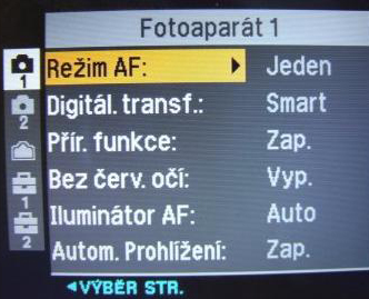 Digitln fotoapart T30 - Menu