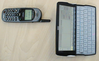 datove spojeni Psion Timeport