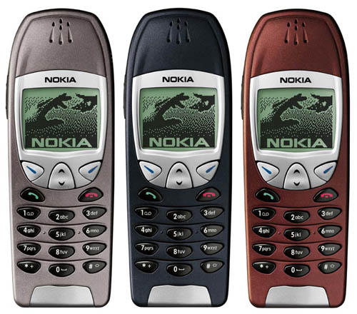 Nokia 6210 - barvy