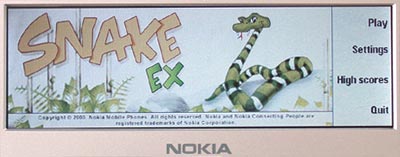 Nokia 9210-snake