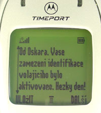 Motorola T280 SMS