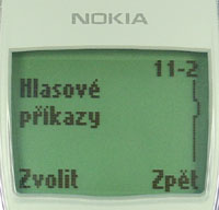 Nokia 8310 displej