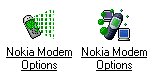 Nokia modem options