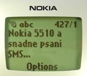 Nokia 5510-displej