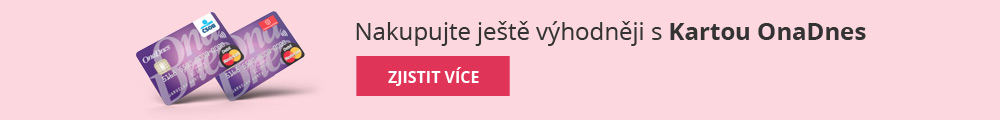 Nakupujte ještě výhodněji s Kartou OnaDnes